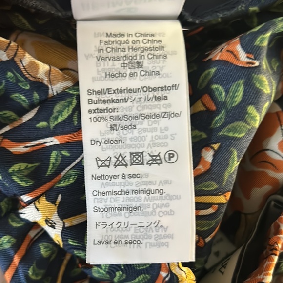 J. Crew Collection Pull-On Silk Twill Cropped Pants in Giraffes Print - 4 - Picture 14 of 16